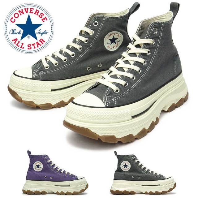 コンバース オールスター トレックウエーブ フェイデッドキャンバス HI