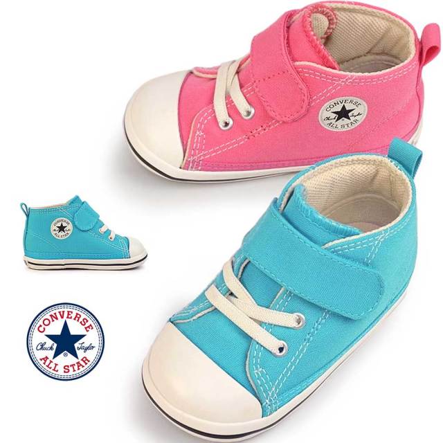 【ブラックフライデー】コンバース ベビーオールスター Ｎ NC Ｖー１ ベビースニーカー キャンバス キッズ 子供 靴 マジックテープ CONVERSE BABY ALL STAR N NC V-1