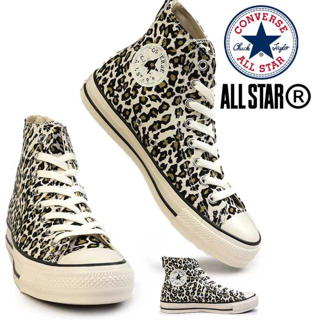 コンバース オールスター R バックジップ HI ヒョウ柄 豹柄 Amazon | [コンバース] ALL STAR (R) LEOPARD BACKZIP HI