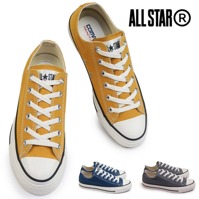 【夏準備セール】コンバース スニーカー オールスター R オックス メンズ レディース ローカット キャンバス リアクト リサイクル CONVERSE ALL STAR R OX