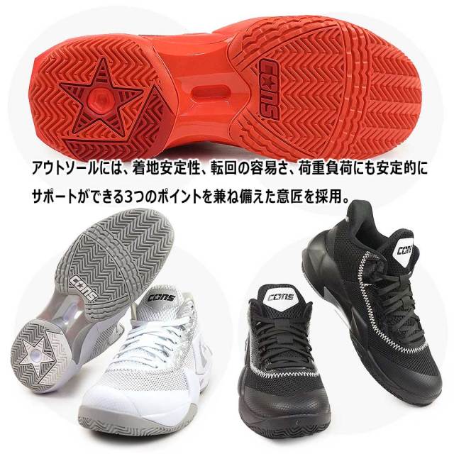 コンバース メンズ スニーカー コンズ ヴィックバウンド ローカット