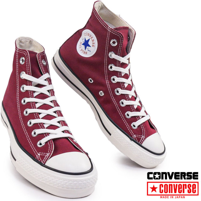 【サマーセール】コンバース オールスターJ ハイカット 日本製 メンズ レディース スニーカー カジュアル MADE IN JAPAN 25秋冬新作 CONVERSE CANVAS ALL STAR J HI