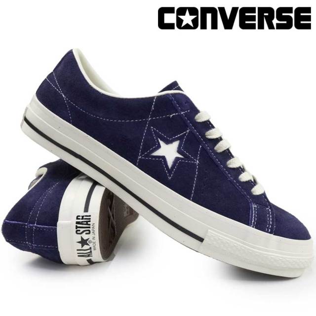 コンバース メンズ スニーカー ワンスター J スエード 日本製 メイド