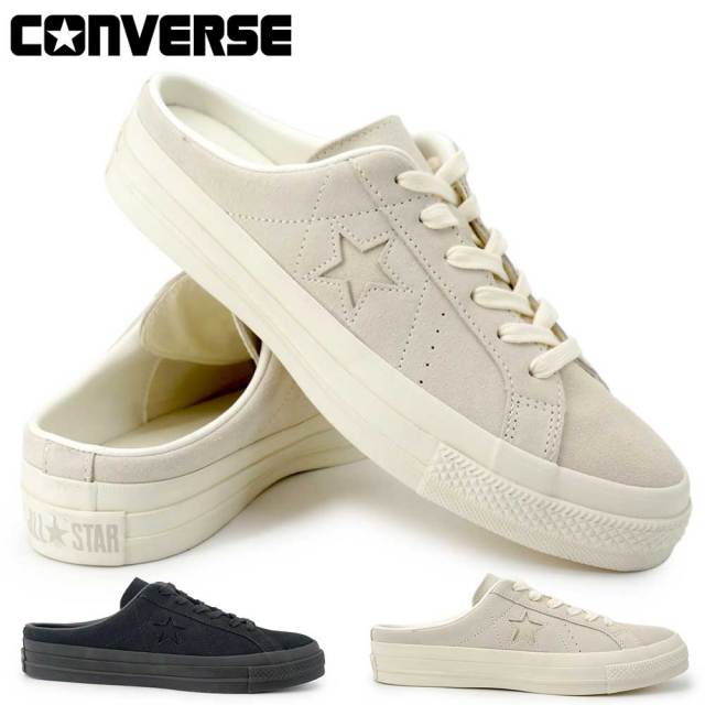 【決算セール】コンバース コンバース ワンスター スエード ミュール メンズ スニーカー サンダル スリッポン 26春夏新作 CONVERSE ONE STAR SUEDE MULE