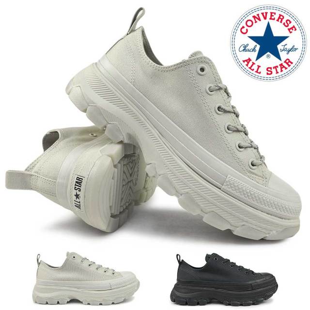 コンバース メンズ レディース スニーカー オールスター R トレックウエーブ CS OX 厚底 ローカット CONVERSE ALL STAR R TREKWAVE CS OX