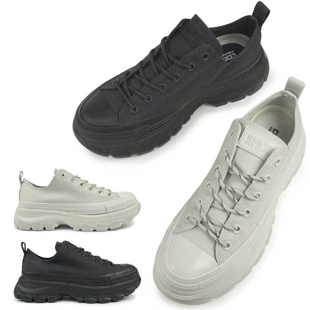 converse トレックウェーブ モノクローム ローカット 2024年 10/4 発売】CONVERSE ALL STAR (R) TREKWAVE HI “Black