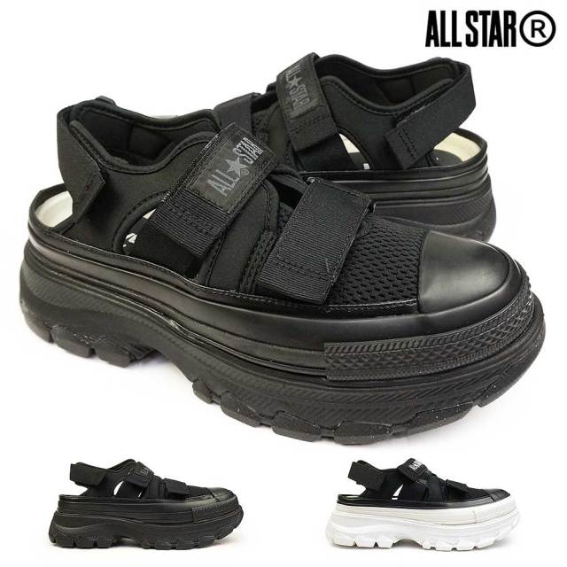 【年末大感謝祭】コンバース オールスター R トレックウエーブ サンダル OX 厚底 メンズ レディース CONVERSE ALL STAR R TREKWAVE SANDAL OX