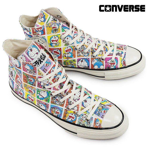 コンバース ドラえもん スニーカー オールスター エイジド TC HI レディース メンズ ハイカット オリジナル レトロ感 CONVERSE ALL STAR AGED TC HI DORAEMON