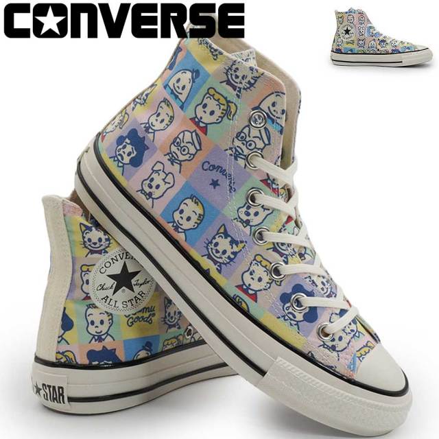 コンバース レディース オールスター ハイカット スニーカー エイジド PT HI オサム グッズ コラボ 26春夏新作 CONVERSE ALL STAR AGED PT HI OSAMU GOODS