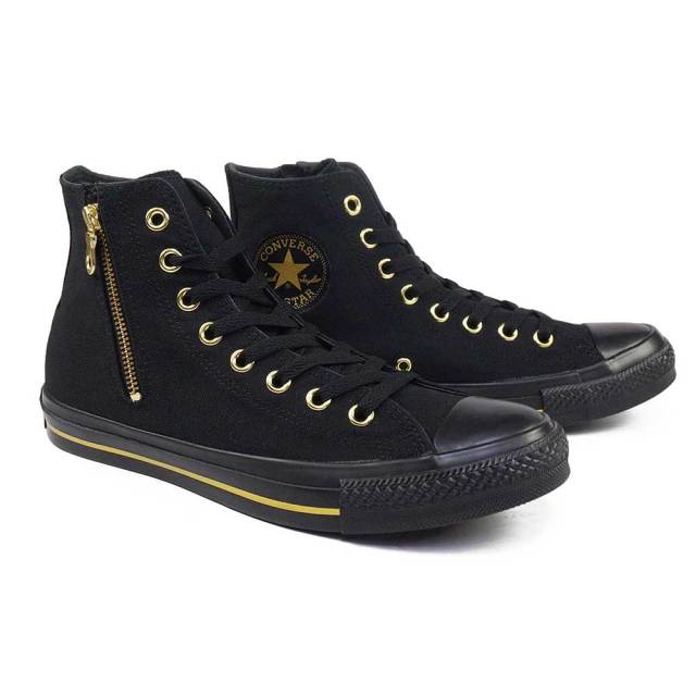 【美品】GOLDEN ハイカット 定価8.6万 very 37 コンバース ハイカット オールスター ゴールドストライプ Z HI