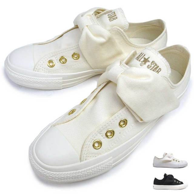 コンバース オールスター　リボンストラップＯＸ　24.5 新品未使用品 CONVERSE コンバース スニーカー レディース 靴 converse