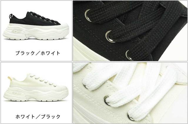 Converse 厚底スニーカー ブラック/ホワイト 新作 CONVERSE コンバース 厚底 スニーカー レディース ハイカット