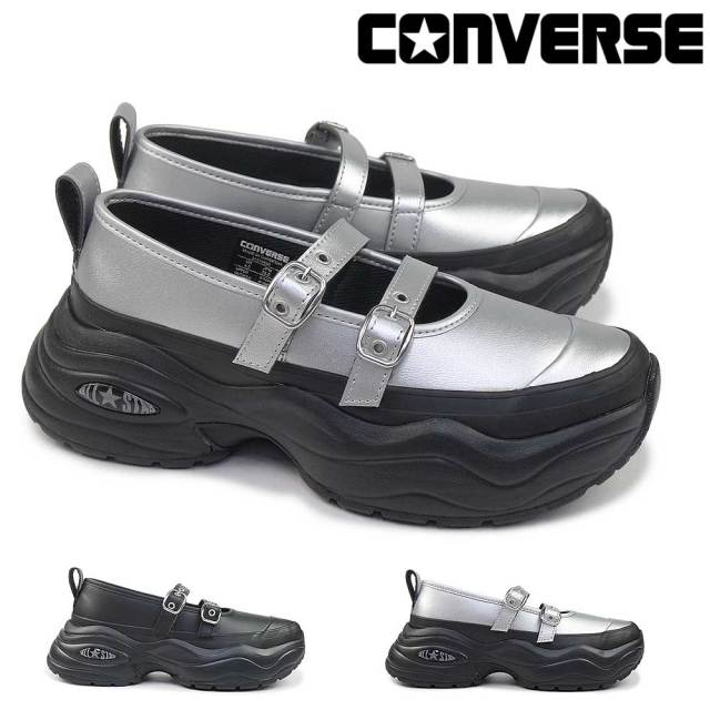 コンバース 厚底 レディース スニーカー オールスター サージトレーナー MJ ST OX 厚底 ローカット メリージェーン CONVERSE ALL STAR R SURGETRAINER MJ ST OX25秋冬新作