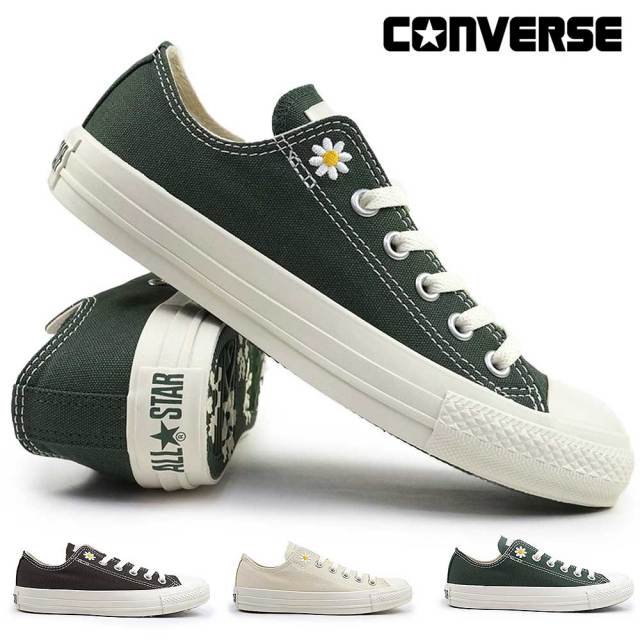 コンバース スニーカー オールスター デイジーズ OX レディース ローカット 花 キャンバス CONVERSE ALL STAR DAISIES OX