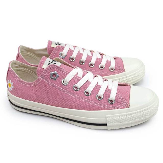 レディース CONVERSE AS FLOWEREYELETS OX SPRING PINK 国内発送 ALL STAR CONVERSE コンバース オールスター フラワーアイレッツ