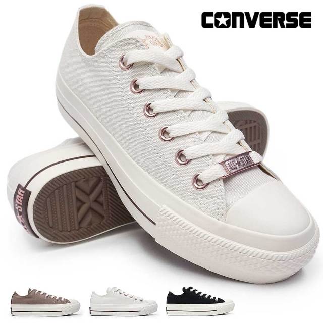 コンバース スニーカー レディース オールスター PLTS ロゴデュブレ PG OX ローカット 厚底 レースアップ 26春夏新作 CONVERSE ALL STAR PLTS LOGODEUBRE PG OX