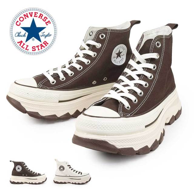 【年末大感謝祭】コンバース オールスター トレックウエーブ CB HI 厚底 スニーカー メンズ レディース ハイカット CONVERSE ALL STAR TREKWAVE CB HI25秋冬新作