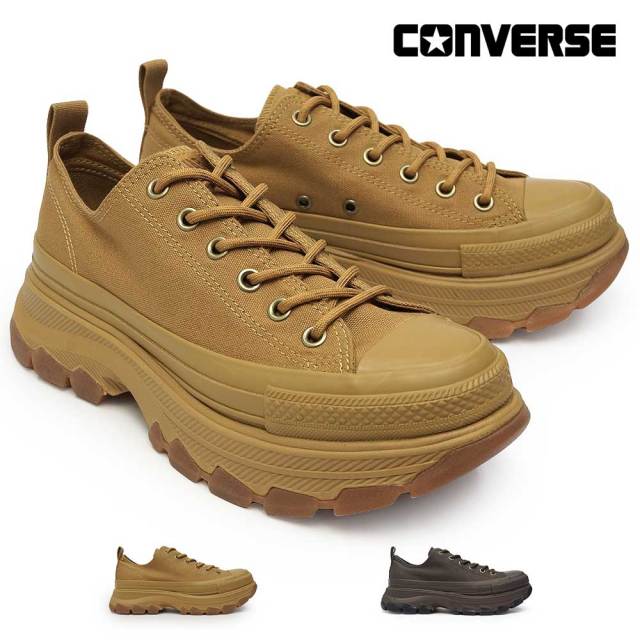 コンバース オールスター トレックウエーブ CS OX 厚底 スニーカー メンズ レディース ローカット 26春夏新作 CONVERSE ALL STAR TREKWAVE CS OX