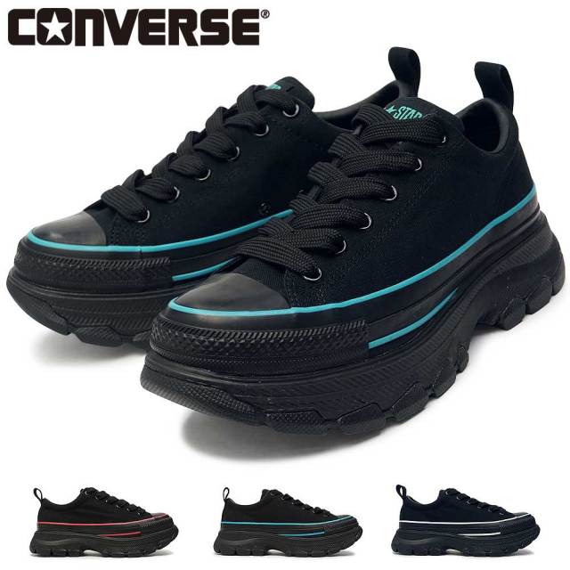 コンバース オールスター トレックウエーブ AP OX 厚底 スニーカー メンズ レディース ローカット 26春夏新作 CONVERSE ALL STAR TREKWAVE AP OX