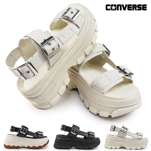 コンバース　厚底サンダル CONVERSE コンバース サンダル レディース 厚底 オールスター