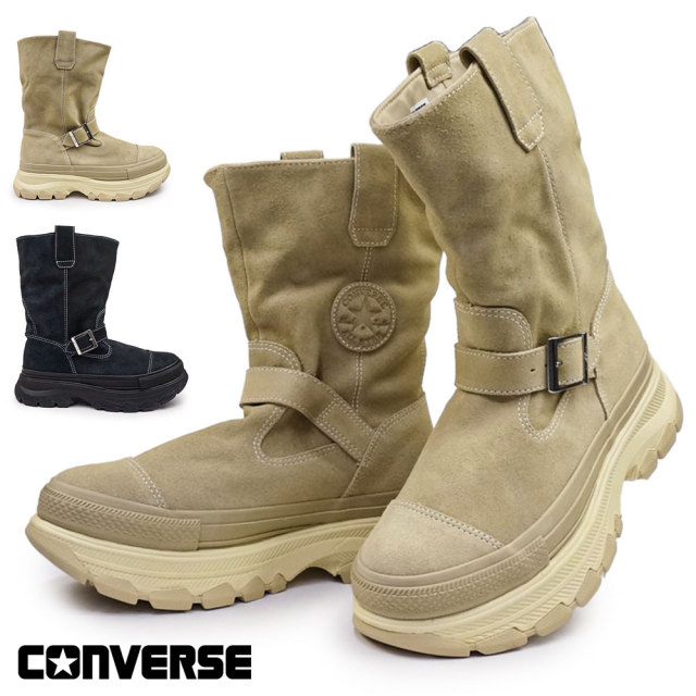 【年末大感謝祭】コンバース スニーカー ブーツ オールスター トレックウェーブ ウエスタンブーツ ＨＩ 厚底 メンズ レディース ハイカット 25秋冬新作 CONVERSE ALL STAR TREKWAVE WESTERNBOOTS HI