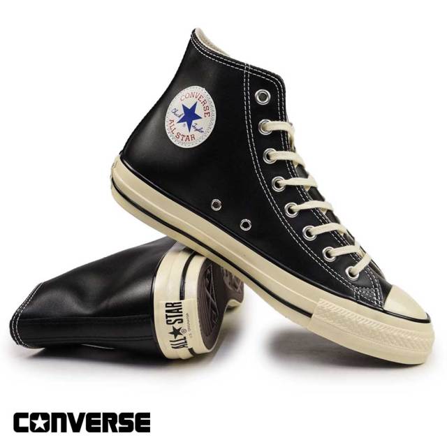 コンバース スニーカー レザー オールスター US HI メンズ ハイカット オリジナル クラシック カジュアル CONVERSE LEATHER ALL STAR US HI
