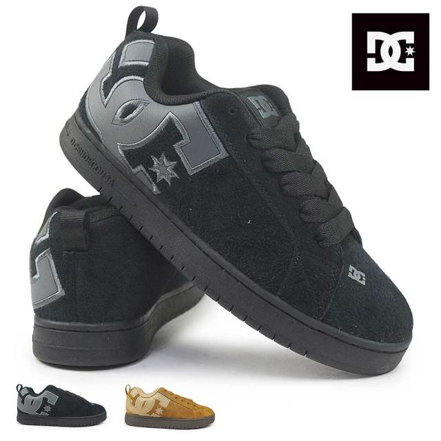 【年末大感謝祭】DC shoes スニーカー COURT GRAFFIK SE DM254019 メンズ ビッグロゴ スエード ディーシーシューズ コートグラフィック 25秋冬新作
