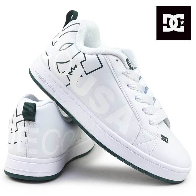 【年末大感謝祭】DC shoes スニーカー COURT GRAFFIK DM254020 メンズ ビッグロゴ ディーシーシューズ DC SHOES COURT GRAFFIK25秋冬新作