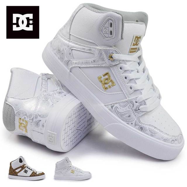 【冬モノ最終処分】DC shoes スニーカー PURE HIGH TOP SE SN DM261303 ハイカット 定番 メンズ レディース ディーシーシューズ 26春夏新作 DC SHOES