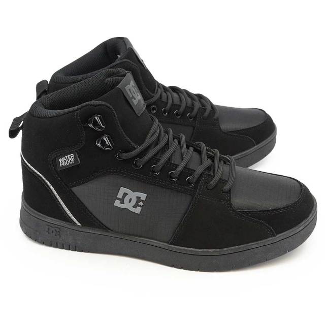 DCシューズ 防水 ハイカット RAIVN HI DM264607 メンズ ディーシーシューズ 26秋冬新作 DC SHOES/3BK（Black／Black）