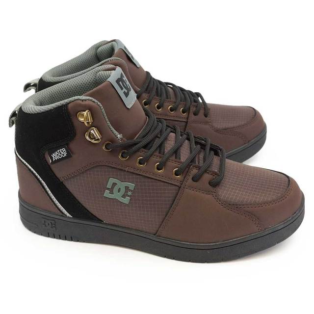 DCシューズ 防水 ハイカット RAIVN HI DM264607 メンズ ディーシーシューズ 26秋冬新作 DC SHOES/BRO（Brown／Black）