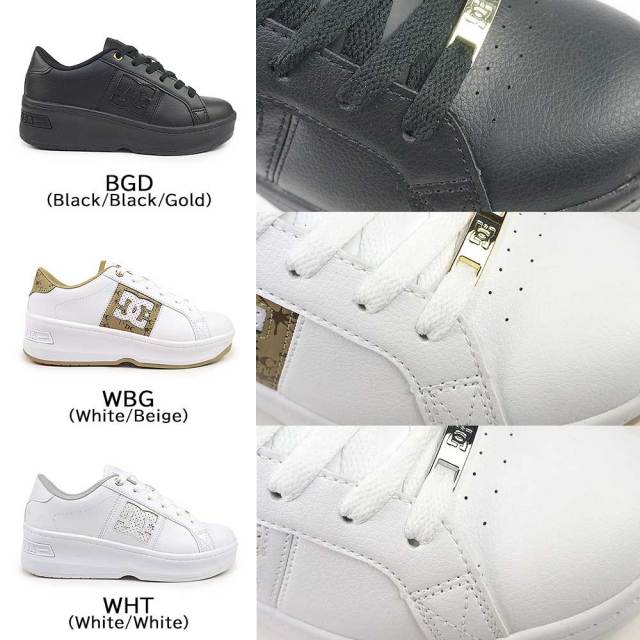 DC レディース 厚底 スニーカー DC BALMY DW251602 ディーシーシューズ