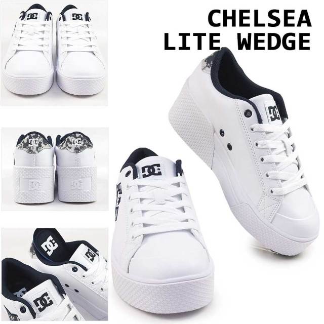 DC shoe スニーカー レディース 厚底 チェルシー ライト ウェッジ