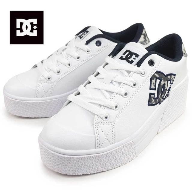 DC レディース　サイズS 新品 DC レディース 厚底スニーカー チェルシー ライト ウェッジ SE