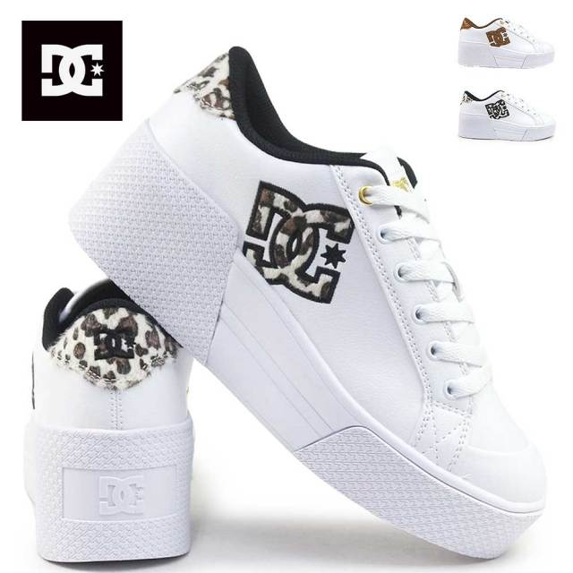 【年末大感謝祭】DC shoe スニーカー CHELSEA LITE WEDGE DW254602 レディース 厚底 ディーシーシューズ DC SHOES25秋冬新作