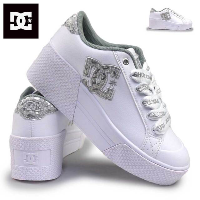 DC shoes スニーカー CHELSEA LITE WEDGE SE DW261607 レディース 厚底 ディーシーシューズ 26春夏新作 DC SHOES