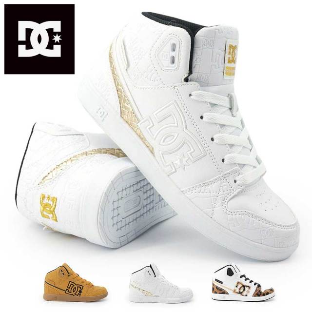 【秋トレンド先取りセール】DCシューズ スニーカー UNIVERSITY MID SE SN DW264302 ミッドカット レディース ディーシーシューズ 26秋冬新作 DC SHOES