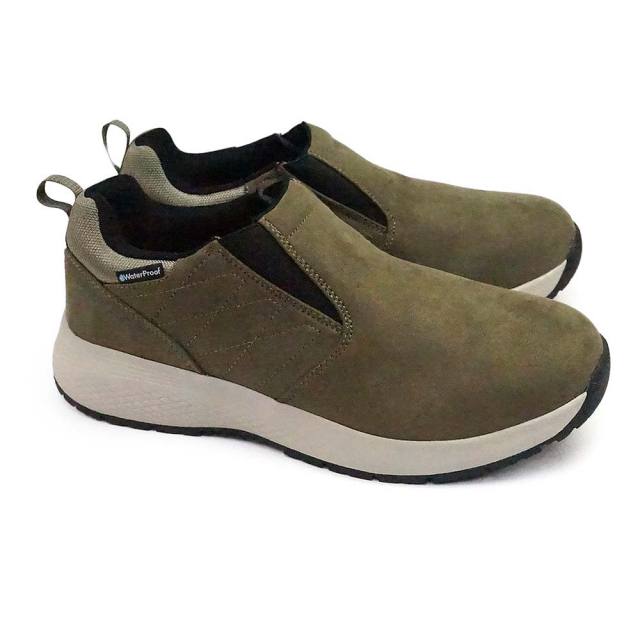 ウィンターセール】ダンロップ スリッポン 4E スニーカー DU6012 防水