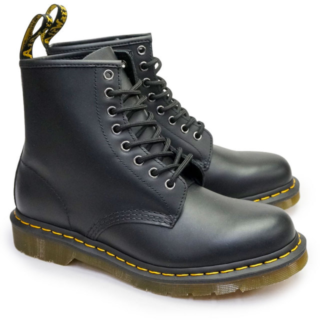 レディース Dr. Martens バズ 5アイ ミルドナッパレザー BUZZ 5 ホール シューズ