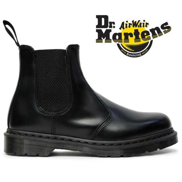 ドクターマーチン サイドゴアブーツ 正規品 2976 MONO チェルシーブーツ オールブラック 25685001 Dr.Martens 2976 MONO CHELSEA BOOT