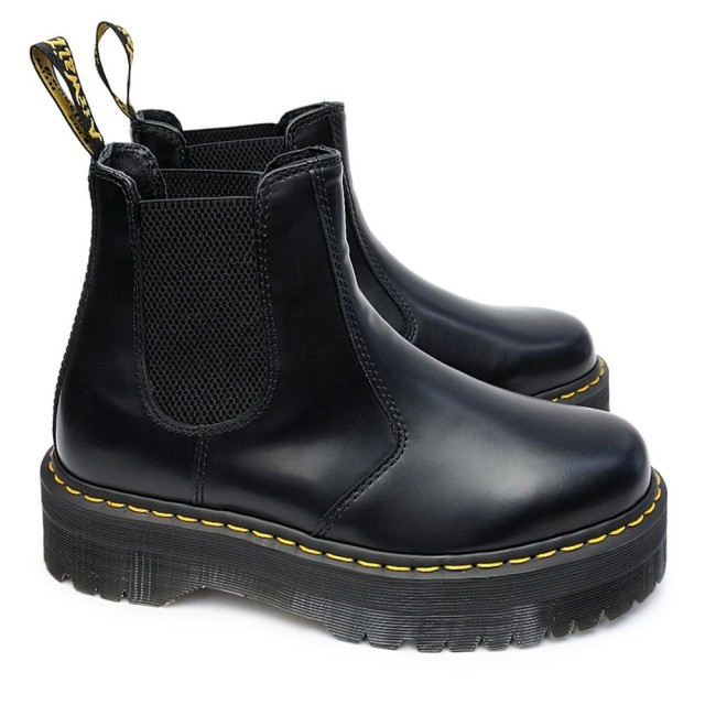 Dr. Martens サイドゴアブーツ 厚底24.0cm オータムセール】ドクターマーチン サイドゴアブーツ 2976 QUAD 正規品