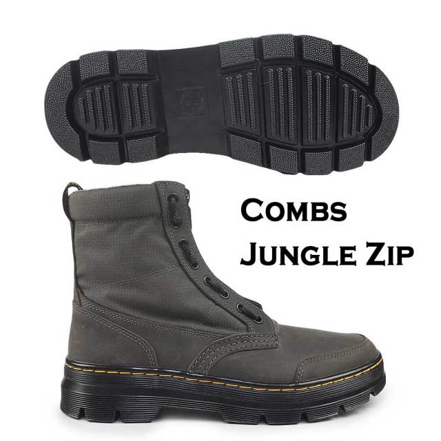 夏物ラストSALE！】ドクターマーチン COMBS JUNGLE ZIP 8ホール