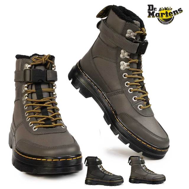 【年末大感謝祭】ドクターマーチン ワークブーツ フリース COMBS TECH FL 8タイ ブーツ メンズ レディース ミリタリー Dr.Martens COMBS TECH2 FL 8