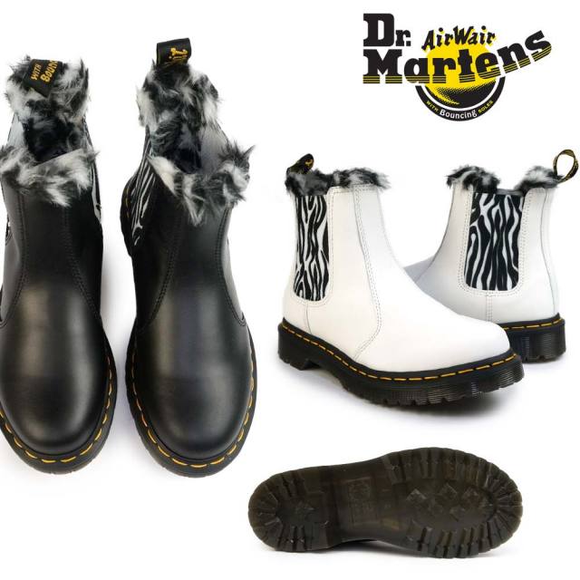 ☆人気【Dr.Martens】☆2976 LEONORE チェルシーブーツ☆ファー Amazon.com | Dr. Martens Women's 2976 Leonore Faux Fur Lined