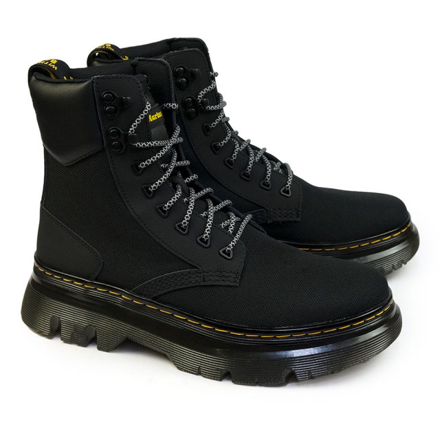 Dr.Martens x 厳しく ALPHA】TARIK 8ホールブーツ