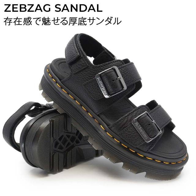 ドクターマーチン ユニセックス ストラップ サンダル ZEBZAG SANDAL