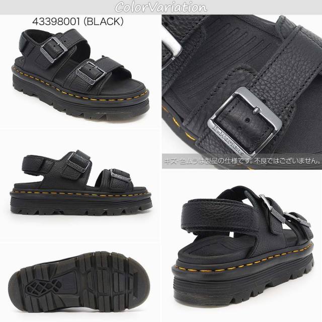 ドクターマーチン ユニセックス ストラップ サンダル ZEBZAG SANDAL