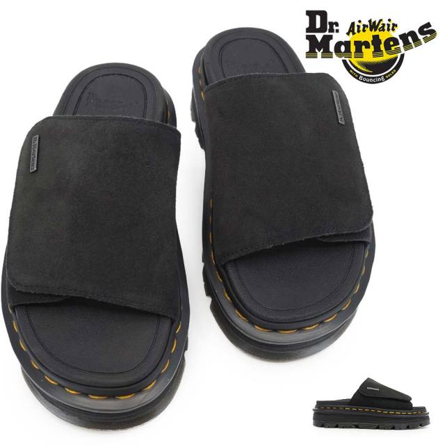 【決算セール】ドクターマーチン ユニセックス スライド サンダル ZEBZAG SLIDE 厚底 メンズ レディース 26春夏新作 Dr.Martens EH SUEDE ZEBZAG SLIDE
