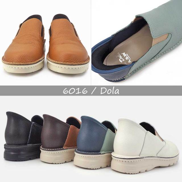 dola 靴 ドラ asw スリッポン 日本製 レディース 7334 本革 MADE IN