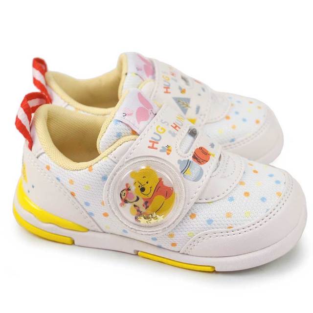ディズニー ベビー スニーカー DN B1318 子供靴 キッズ ムーンスター ベルクロ スパンコール 軽量 Disney Moon Star